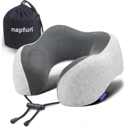 The Helper Bees B07SRRQS5B travel pillow Grey