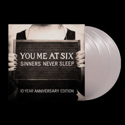 You Me At Six - Sinners Never Sleep (10th Anniversary Edition) Grey Vinyl