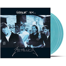 Metallica 'Garage Inc' 3LP 'Fade To Blue' Vinyl