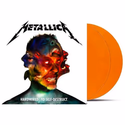 Metallica 'Hardwired...To Self Destruct' 2LP 'Flame Orange' Vinyl