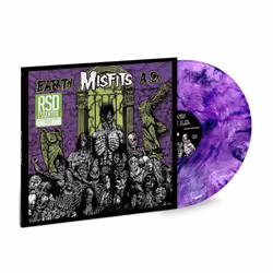 Misfits 'Earth A.D.' LP RSD Purple Swirl Vinyl