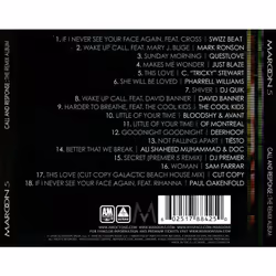 Universal Music Maroon 5 - Call and Reponse: The Remix Album, CD Pop