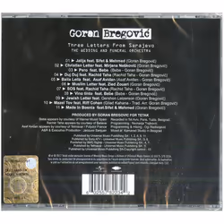 Universal Music Goran Bregovic - Three Letters from Sarajevo, CD World music