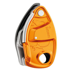 Petzl GRIGRI + Belay Device with Cam-Assisted Blocking and Anti-Panic Handle  Suitable for Learners and Intensive Use - Orange
