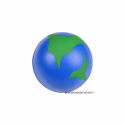 Rhode Island Novelty 2 Inch Earth Stress Balls Pack of 24