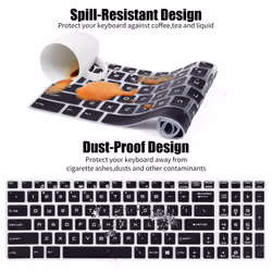 for MSI Laptop Keyboard Cover for 15.6 inch MSI GL62M GF62 GP62 GT62VR GE63VR GP63 GS63VR WS60 WS63VR  17.3 inch MSI GS75 GE75 GF75 GL72 GP7