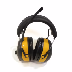3M Worktunes Digital Am Fm Mp3 Radio Headphones Hearing Protection Ear Muffs Yellow