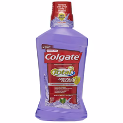 Colgate Total Advanced Pro-Shield Mouthwash  Peppermint  16.9 Fluid Ounce