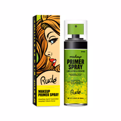 Rude Cosmetics Makeup Primer Spray, Universal skin, 60 ml, liquid, Spray, Priming, Matte