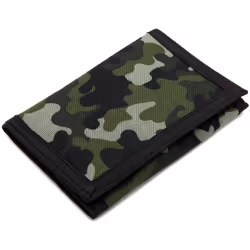 AI-DEE RFID Trifold Canvas Outdoor Sports Wallet for Kids- Christmas Gifts for Boys - Front Pocket Wallet with Magic Sticker  ...