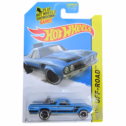 Hot Wheels 2015 HW Off-Road '68 El Camino 122/250 Blue