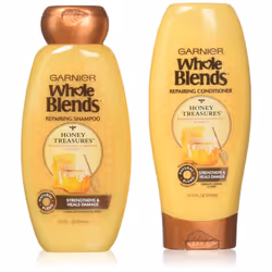 Garnier Whole Blends Honey Treasures Shampoo and Conditioner 12.5 Ounces each
