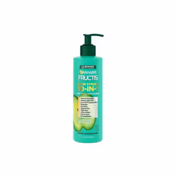 Garnier Fructis Grow Strong Heat Protection & Nourishing 10-in-1 Care and Styling Leave-In Cream with Apple Extract & Ceramid ...