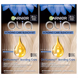 Garnier Hair Color Olia AmmoniaFree Brilliant Color OilRich Permanent Hair Dye B Bleach Blonde Extreme 2 Count Packaging May ...