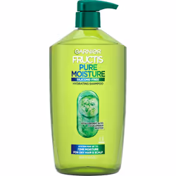 Garnier Fructis Pure Moisture Hydrating Shampoo for Dry Hair and Scalp 338 Fl Oz 1 Count Packaging May Vary
