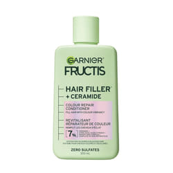 Garnier Fructis Hair Filler Color Repair Conditioner with Ceramide Smoothing  Sulfate Free Conditioner for Colored Bleached Hair 101 Fl Oz 1 Count