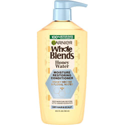 Garnier Whole Blends Honey Water Moisture Restoring Conditioner Hair Care for Dry Hair and Dry Scalp with Honey Nectar and Floral Water 266 Fl Oz