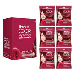 Garnier Color Sensation Color Retouch Demi Permanent Hair Dye for Roots and Lengths with 100 Gray Coverage Red Hair Dye Pack of 6