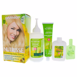 Garnier Nutrisse Nourishing Color Creme - #100 Extra Light Natural Blonde - 1 Application Hair Color