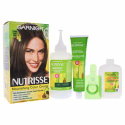 Garnier Nutrisse Nourishing Color Creme - #61 Light Ash Brown - 1 Application Hair Color
