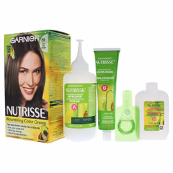 Garnier Nutrisse Nourishing Color Creme - #61 Light Ash Brown - 1 Application Hair Color