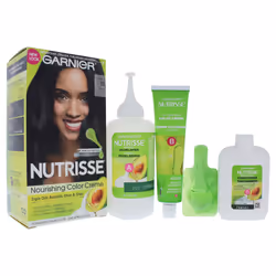 Garnier Nutrisse Nourishing Color Creme - #10 Black - 1 Application Hair Color