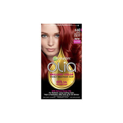 Garnier Olia Oil Powered Permanent Hair Color, 6.60 Light Intense Auburn, 1 kit