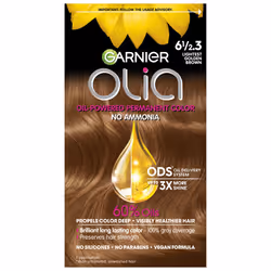 Garnier Hair Color Olia Ammonia-Free Brilliant Color Oil-Rich Permanent Hair Dye 6 1/2.3 Lightest Golden Brown 1 Count (Pac ...