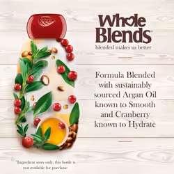 Garnier  Whole Blends Shampoo with Color Care fl. oz.  Argan Oil & Cranberry Extracts  Argan Oil/Cranberry  12.5 Fl Oz