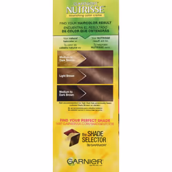 Garnier Nutrisse Nourishing Hair Color Creme 3 Packaging May Vary  60 Light Natural Brown (Acorn)