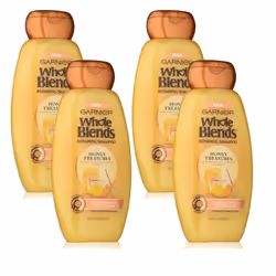Garnier Whole Blends Repairing Shampoo Honey Treasures  4 Count