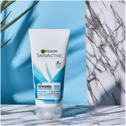 Garnier SkinActive Cream Face Wash with Aloe Juice  Dry Skin  5.75 fl.