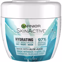 garnier SkinActive 3-in-1 Face Moisturizer with Aloe  For Dry Skin  675 fl oz