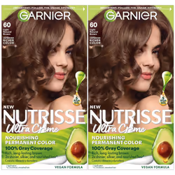 Garnier Hair Color Nutrisse Nourishing Creme  60 Light Natural Brown (
