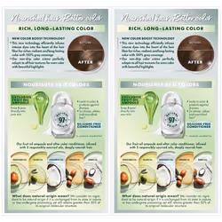 Garnier Hair Color Nutrisse Nourishing Creme  61 Light Ash Brown (Mochaccino) Permanent Hair Dye  2 Count (Packaging May Vary)