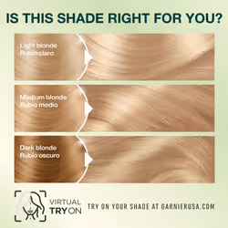 Garnier Hair Color Nutrisse Nourishing Creme  90 Light Natural Blonde (Macadamia) Permanent Hair Dye  2 Count (Packaging May Vary)