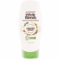 Garnier Whole Blends Nurturing Almond Milk and Agave Extract Weightless Moisture Conditioner for Normal to Dry Hair Paraben F ...