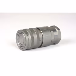TEMCo 1/2"""" Female NPT Thread 1/2"""" Body Female Hydraulic Coupler ISO 16028 Flat Face Quick Connect - HF0002