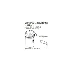 Omron VVT Nebuliser Kit Set N-01 9515573-6 for C-801 C-28P