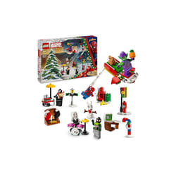 LEGO Marvel Spider-Man Advent Calendar 2024, Buildable Christmas Countdown Toy for Kids,