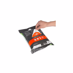 Brabantia PerfectFit Bin Liners (Size G/23-30 Liter) Thick Plastic Trash Bags with Tie Tape Drawstring Handles (40 Bags)