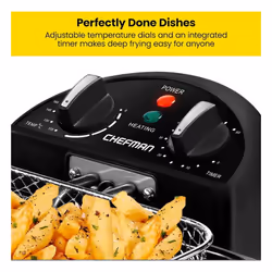 Chefman 4.3 Litre Deep Fat Fryer with Basket