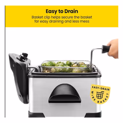 Chefman 4.3 Litre Deep Fat Fryer with Basket