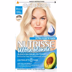 Garnier Nutrisse Ultra Blonde D+++ Bleach Maximum Lightener, For All Hair Types