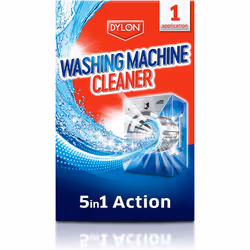 Dylon Washing Machine Cleaner 1 Use 5-In1 Washing Machine Cleaner Freshener & Limescale Remover for Cleaning Washing Machines ...