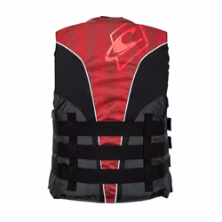 O'Neill Men's Superlite USCG Life Vest Black/Graphite/Red:White 4XL