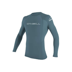 O'NEILL Men's Basic Skins 50+ Long Sleeve Rash Guard  Dusty Blue  S