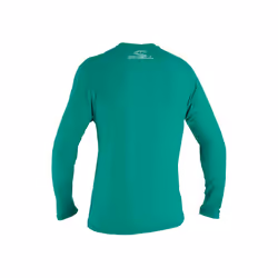 O'NEILL Unisex Child Youth Basic Skins UPF 50+ Long Sleeve Sun Shirt Rash Guards  Seaglass  8 US