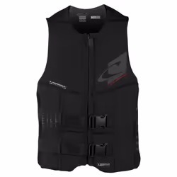 O'Neill Wetsuits Men's Assault USCG Life Vest Black/Black  Small