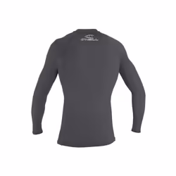 O'Neill Wetsuits mens Basic Skins 50+ Long Sleeve rash guard shirts  Smoke  Medium US